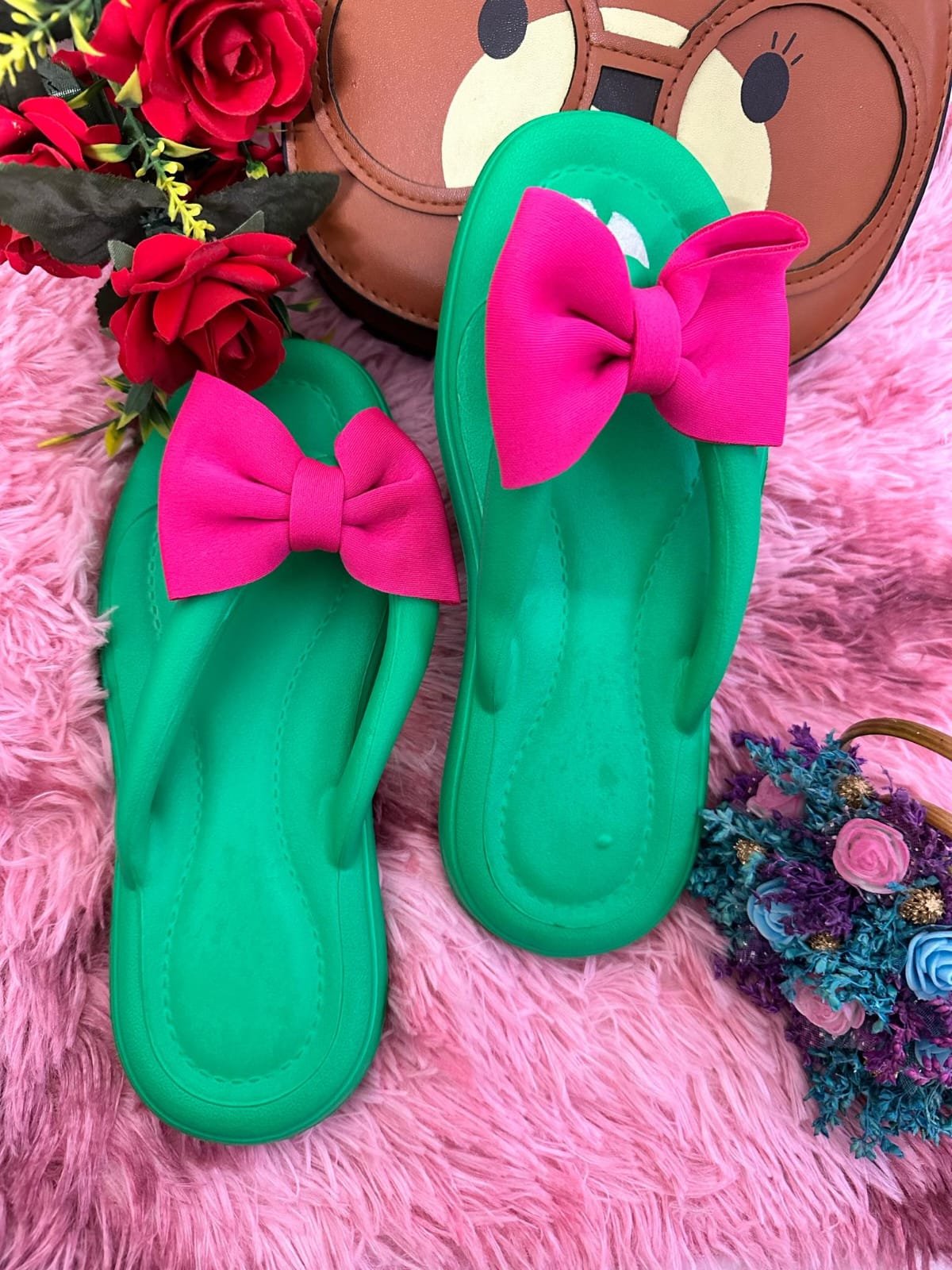 Flower Bow EVA slipper for women - product image 3