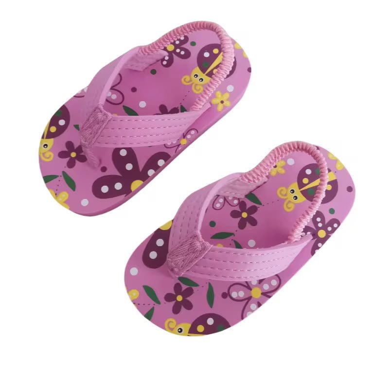 Kids Step Design 3 EVA flip-flops in Pink