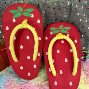 Women’s Fruit-Design Lightweight EVA Flat Sandals - product view