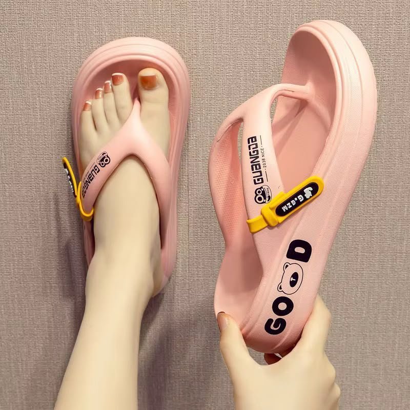 Women’s Lightweight EVA 2-Inch Heel Sandals in Pink